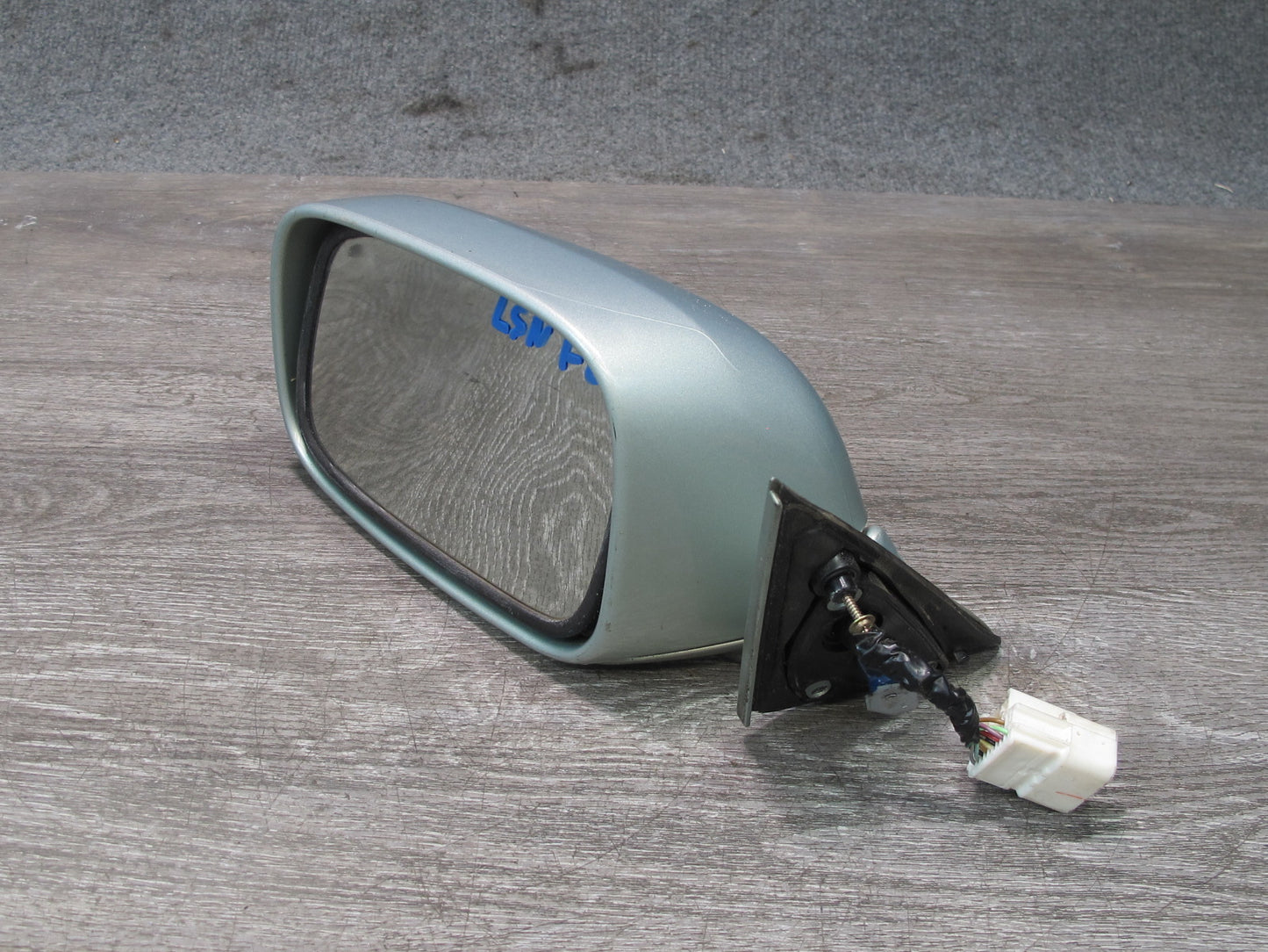 98-99 Lexus UCF20L LS400 Left Door Exterior Side View Heated Mirror Silver OEM