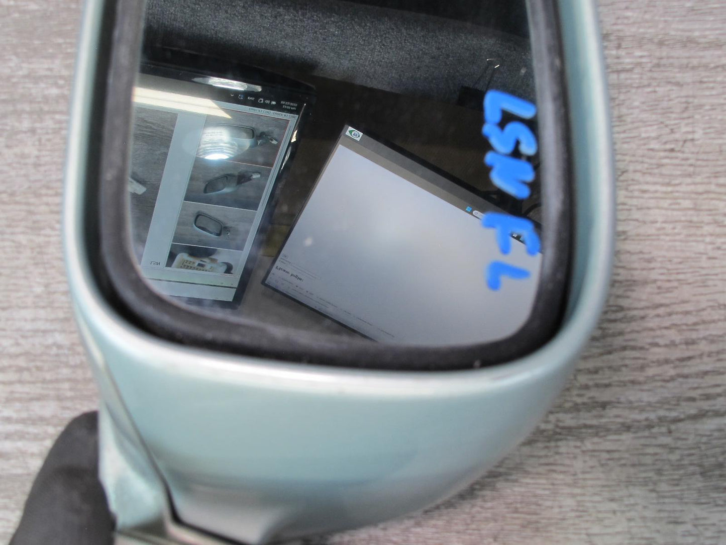 98-99 Lexus UCF20L LS400 Left Door Exterior Side View Heated Mirror Silver OEM