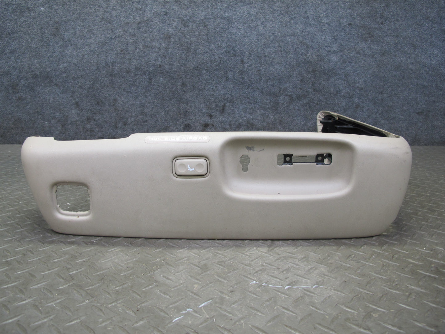98-00 Lexus UCF20L LS400 Front Right Seat Adjust Trim Cover Panel Set Ivory OEM