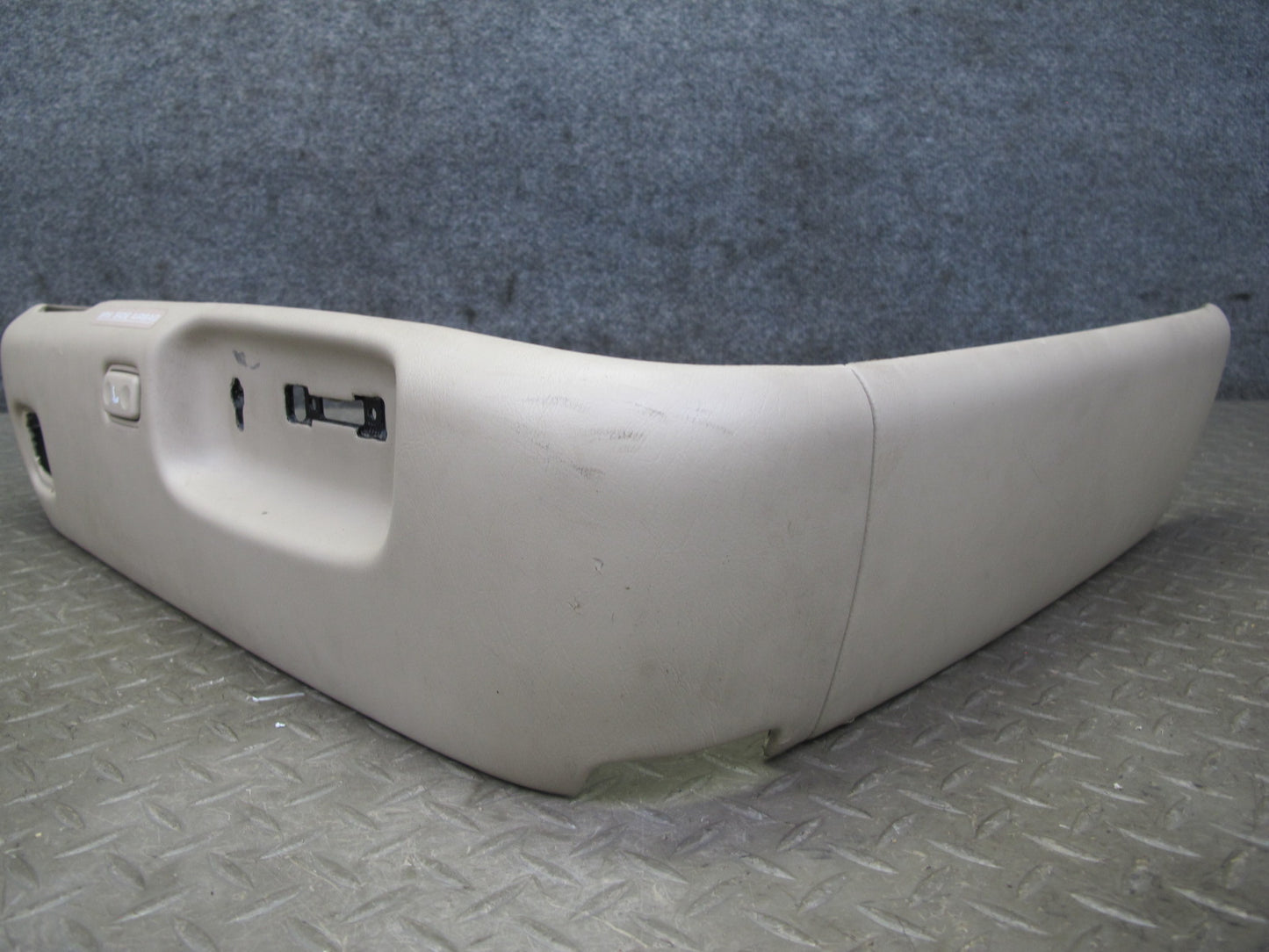 98-00 Lexus UCF20L LS400 Front Right Seat Adjust Trim Cover Panel Set Ivory OEM