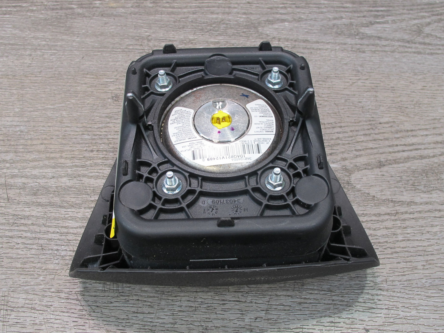 08-09 HUMMER H2 FRONT LEFT DRIVER SIDE STEERING WHEEL SRS AIRBAG OEM