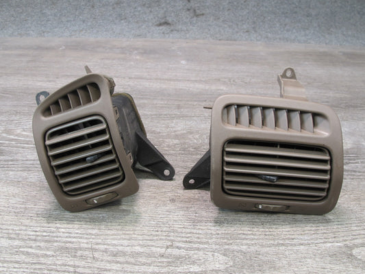 1998-2002 Lexus LX470 Front Left Right Side Dash Air Climate Heater Vent Set