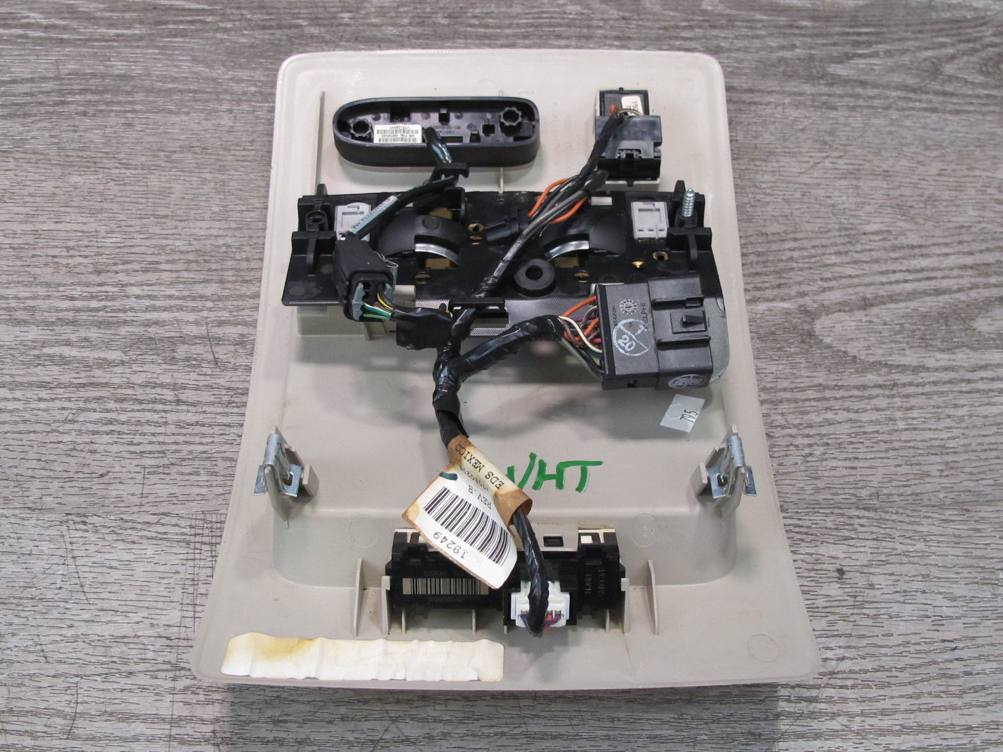 2008-2009 Hummer H2 Overhead Console Dome Reading Light w Sunroof