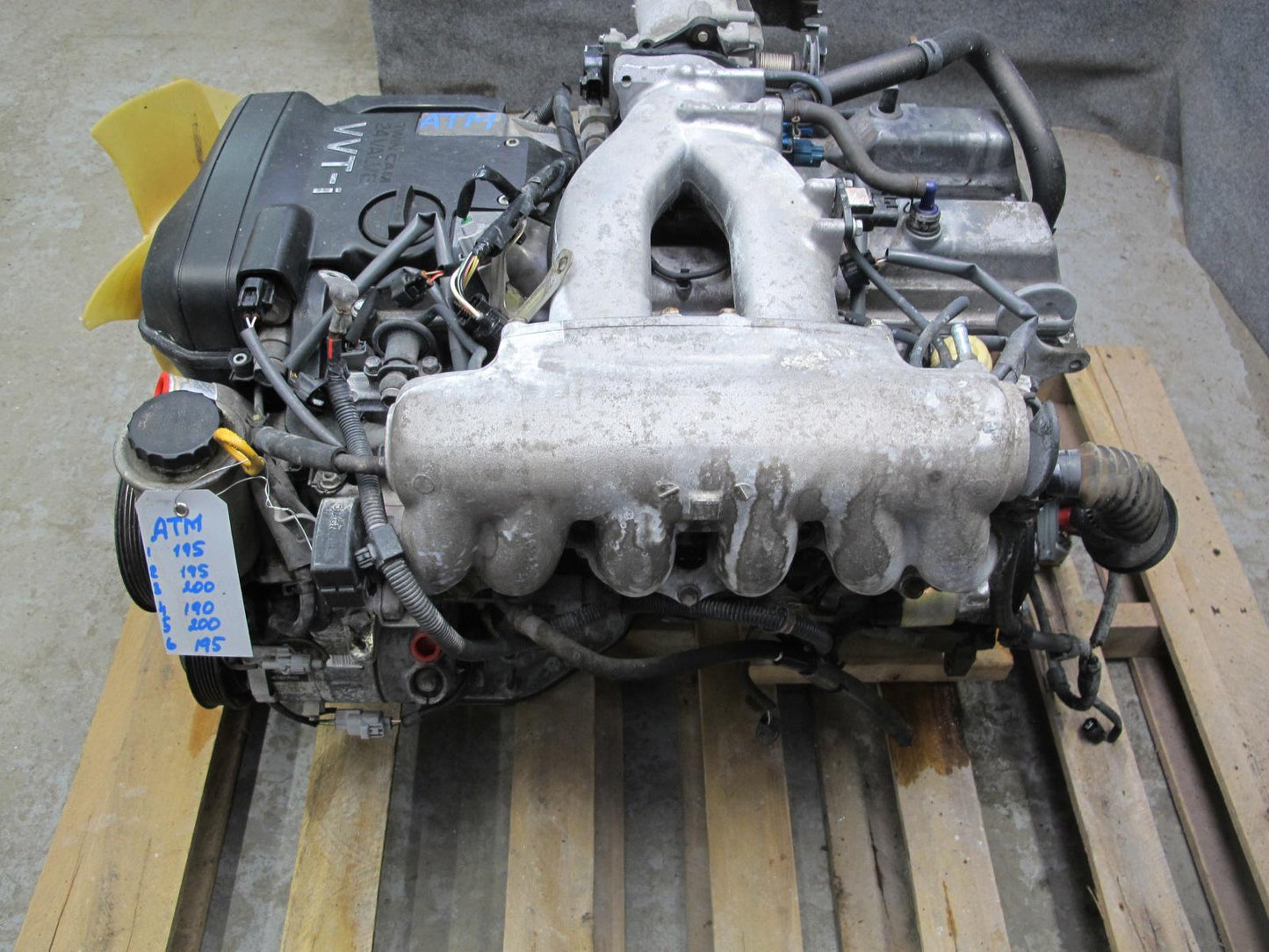 96-97 Toyota MARK2 JZX100 2.5L 1JZGE Complete Vvt-i Engine Motor 37k Miles