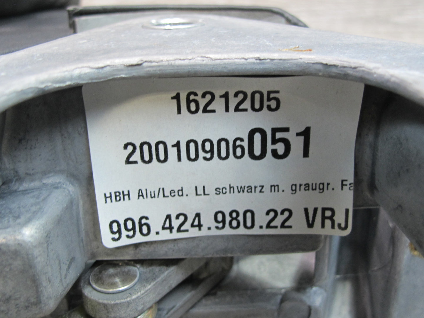 1997-2005 Porsche 911 996 Carrera Emergency Parking Hand Brake Lever 99642498022