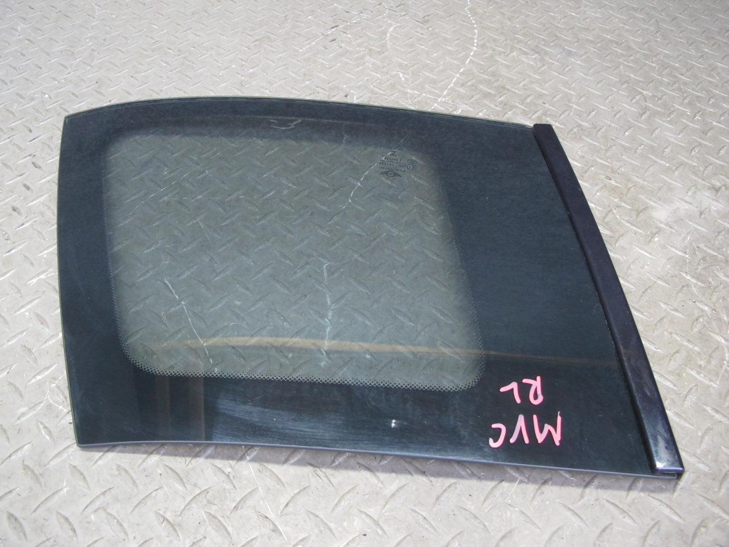 11-15 Mini Cooper R60 Countryman Rear Left Quarter Glass Window OEM