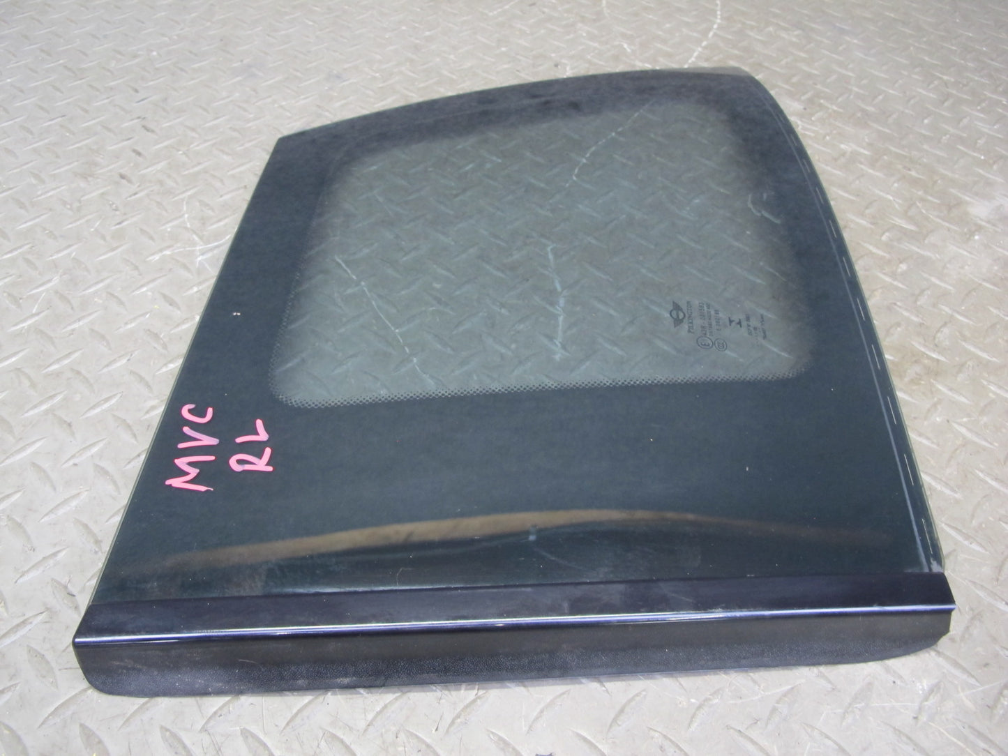 11-15 Mini Cooper R60 Countryman Rear Left Quarter Glass Window OEM