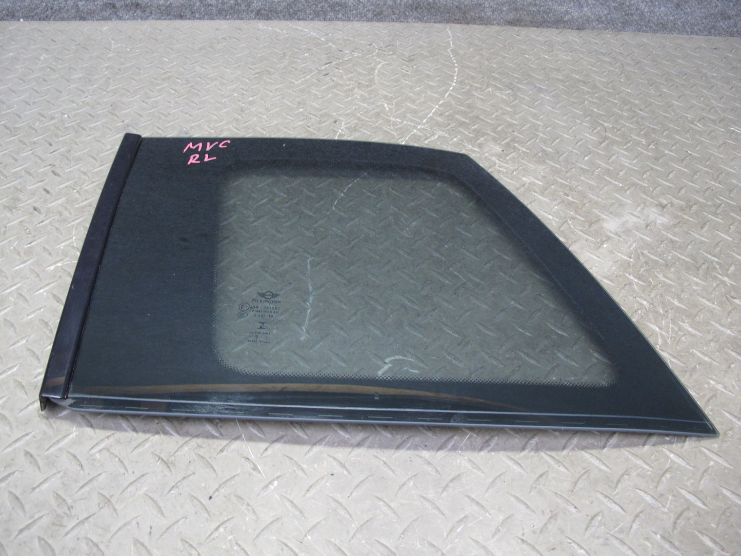 11-15 Mini Cooper R60 Countryman Rear Left Quarter Glass Window OEM
