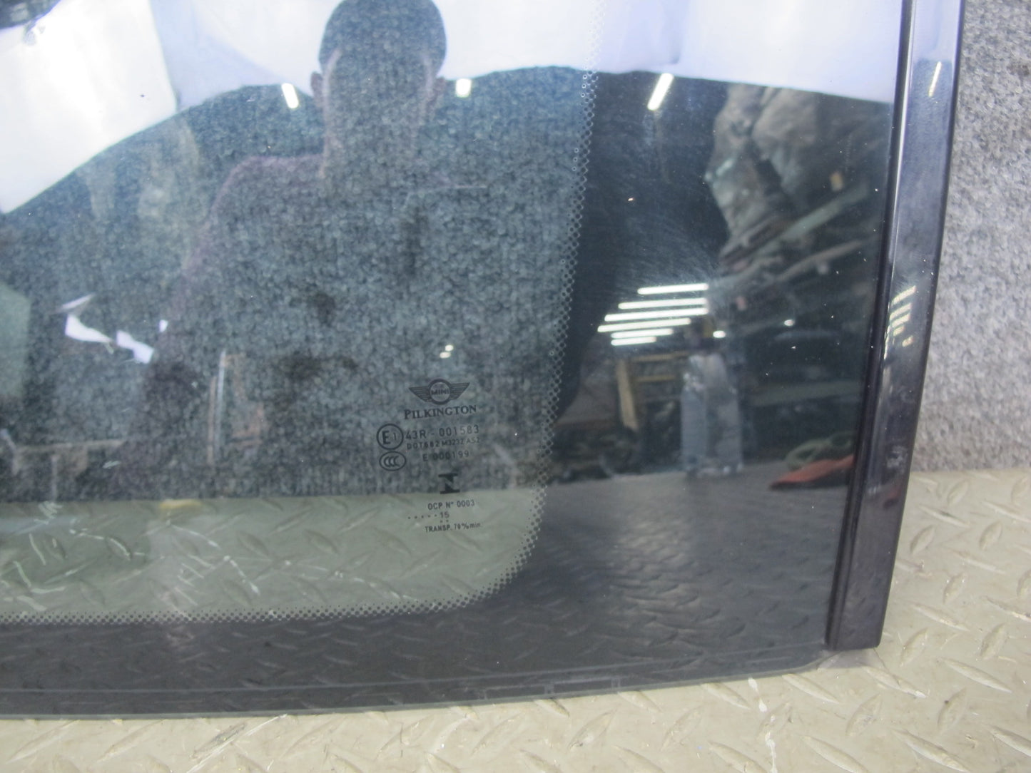 11-15 Mini Cooper R60 Countryman Rear Right Quarter Glass Window OEM