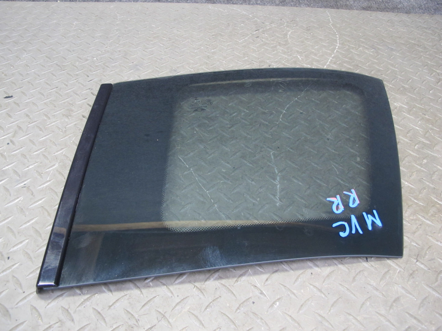 11-15 Mini Cooper R60 Countryman Rear Right Quarter Glass Window OEM