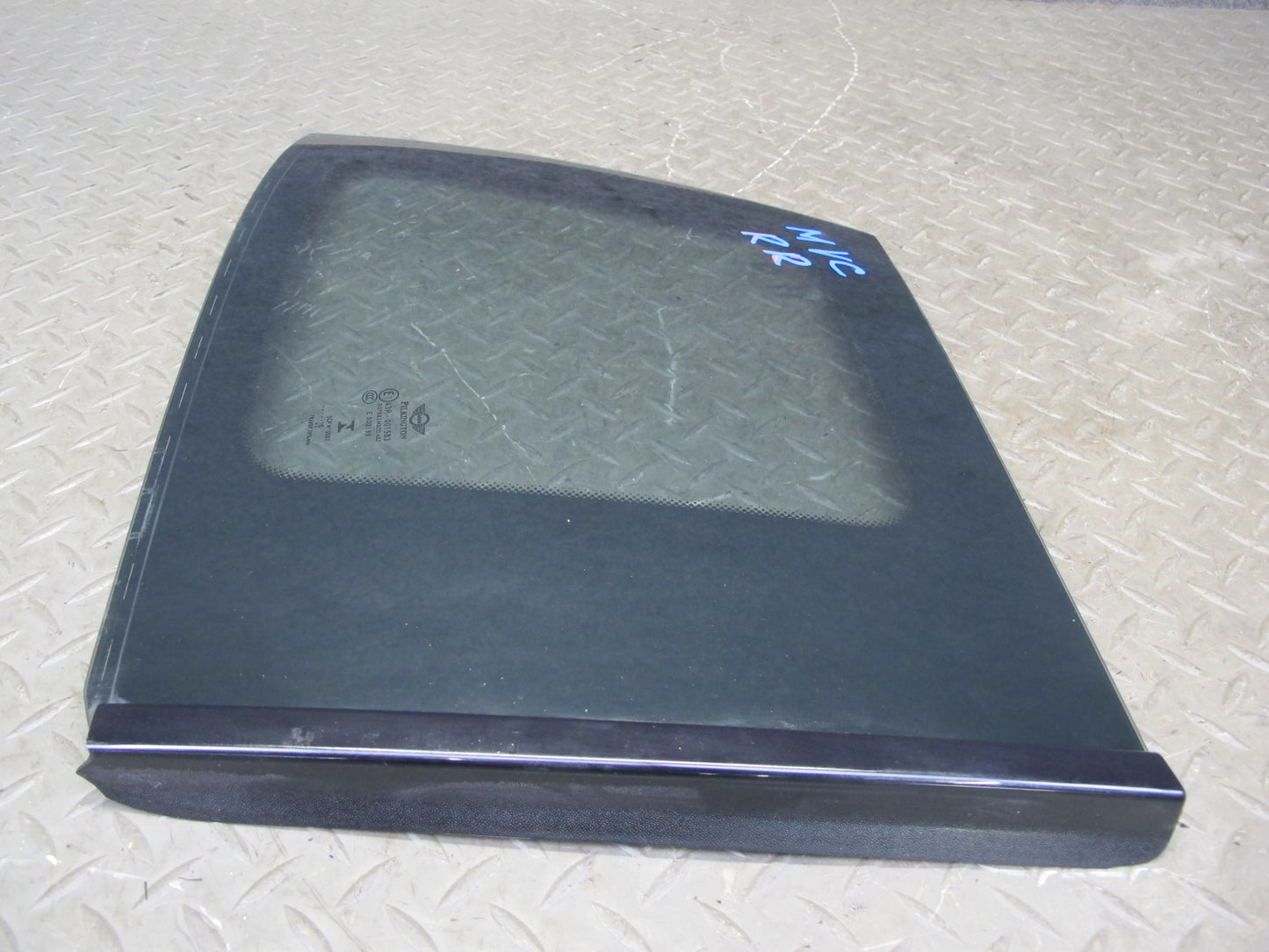 11-15 Mini Cooper R60 Countryman Rear Right Quarter Glass Window OEM