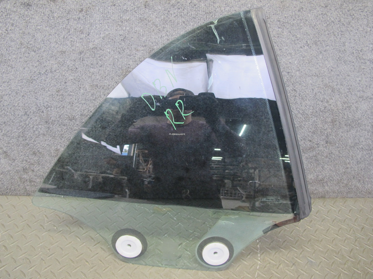 08-13 BMW E88 135i Convertible Rear Right Quarter Window Glass OEM