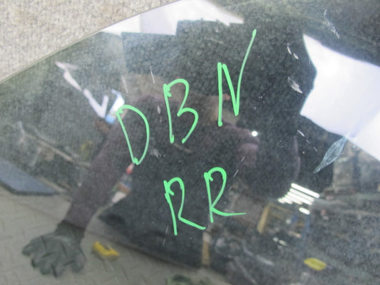 08-13 BMW E88 135i Convertible Rear Right Quarter Window Glass OEM