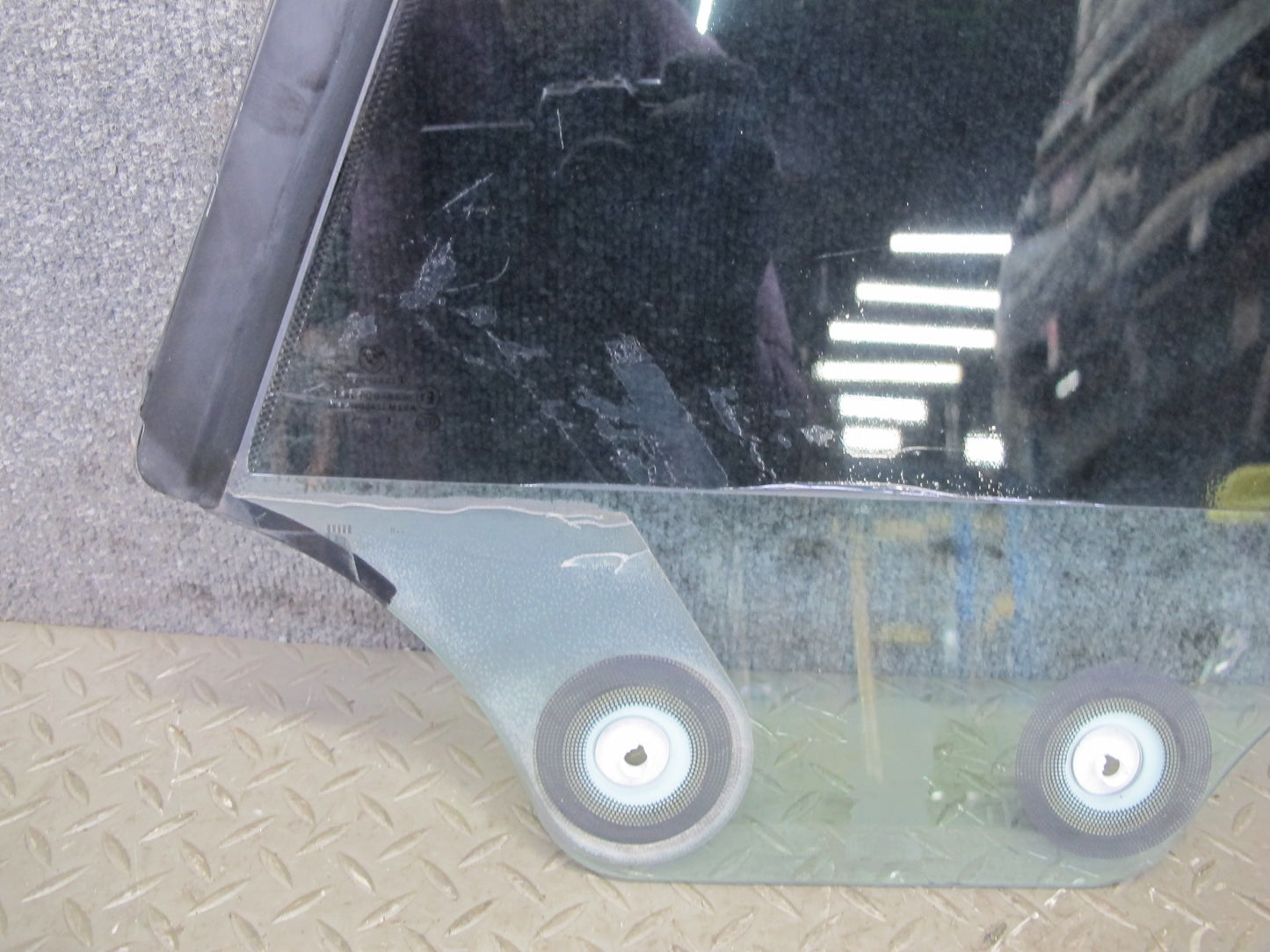 08-13 BMW E88 135i Convertible Rear Right Quarter Window Glass OEM