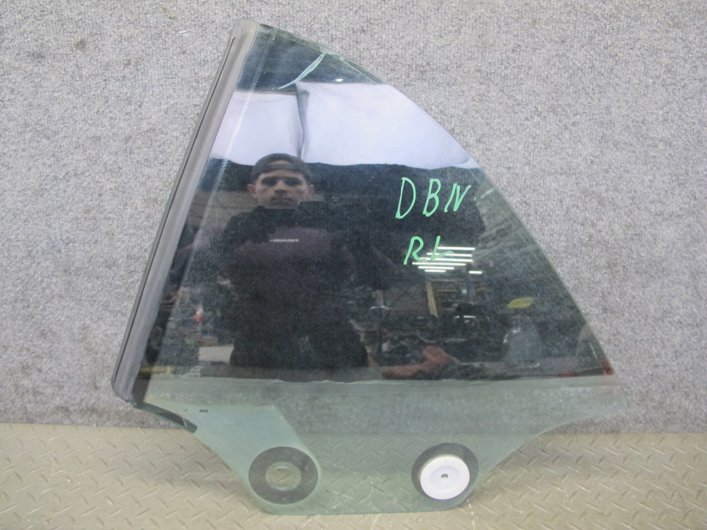 08-13 BMW E88 135i Convertible Rear Left Quarter Window Glass OEM
