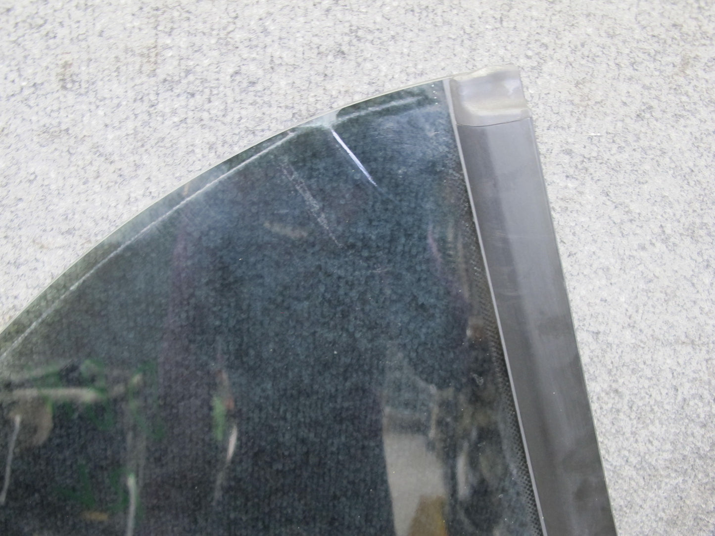 08-13 BMW E88 135i Convertible Rear Left Quarter Window Glass OEM