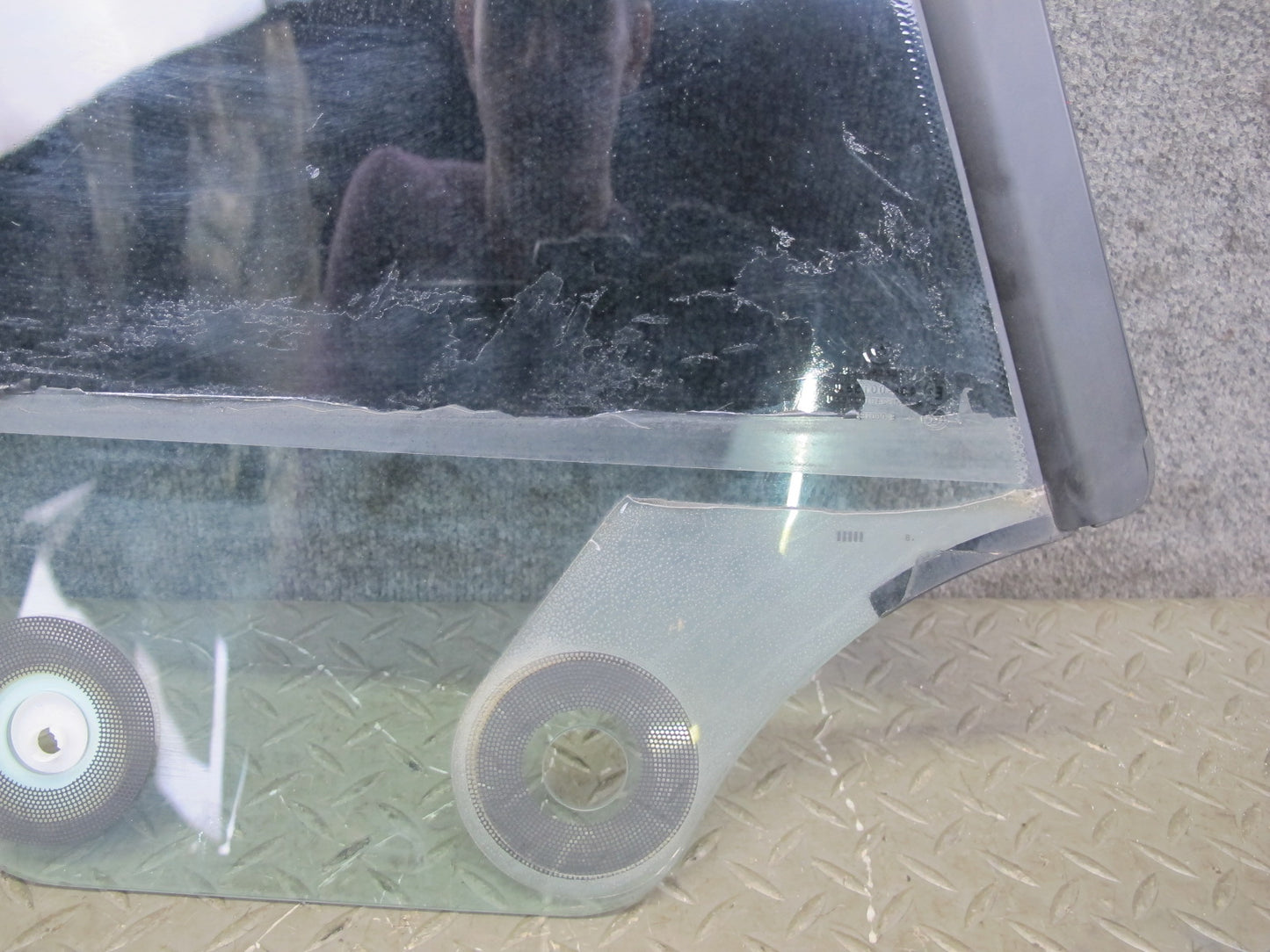08-13 BMW E88 135i Convertible Rear Left Quarter Window Glass OEM