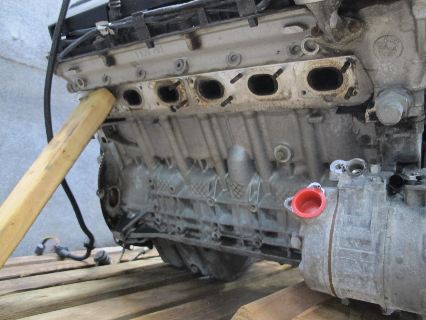 01-02 BMW E46 330ci 3.0L M54 M54B30 RWD Complete Engine Motor 139K Miles