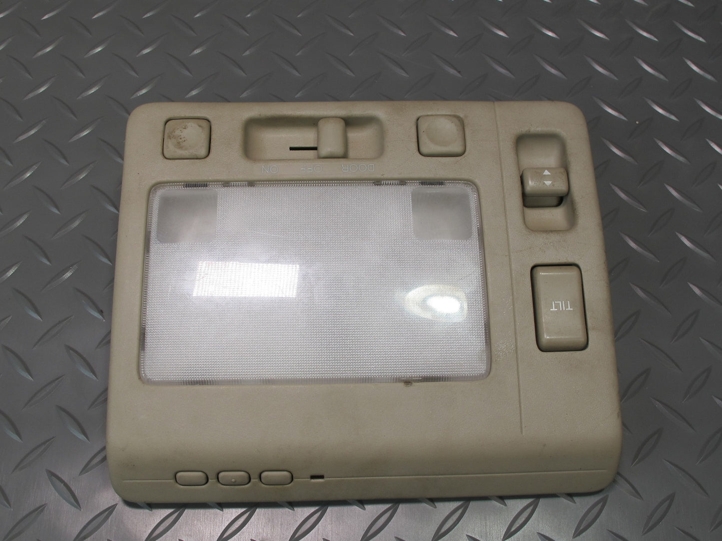 98-00 UCF20L LS400 Set of 5 Front & Rear Overhead Dome Light Lamp Ivory OEM