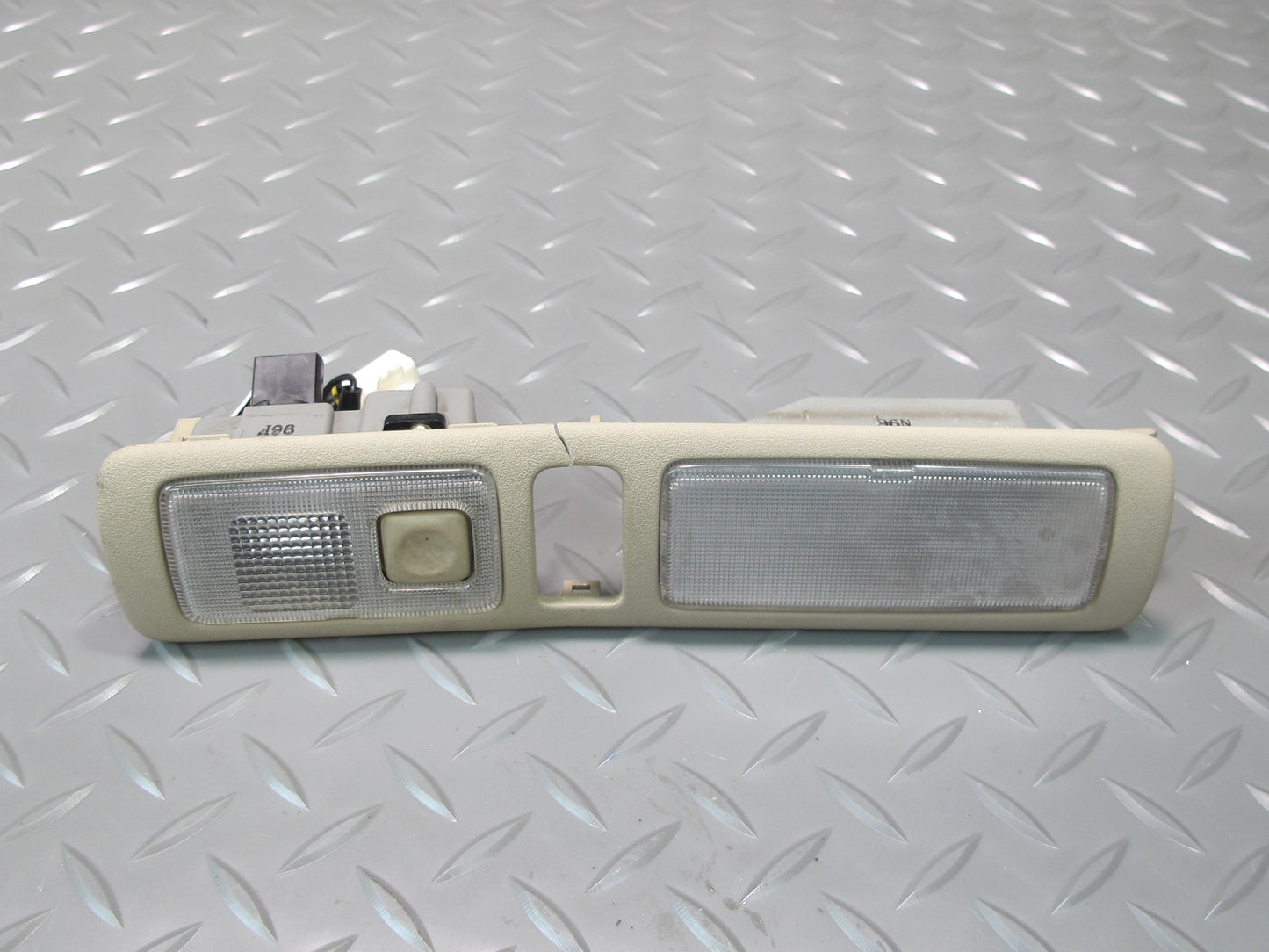 98-00 UCF20L LS400 Set of 5 Front & Rear Overhead Dome Light Lamp Ivory OEM