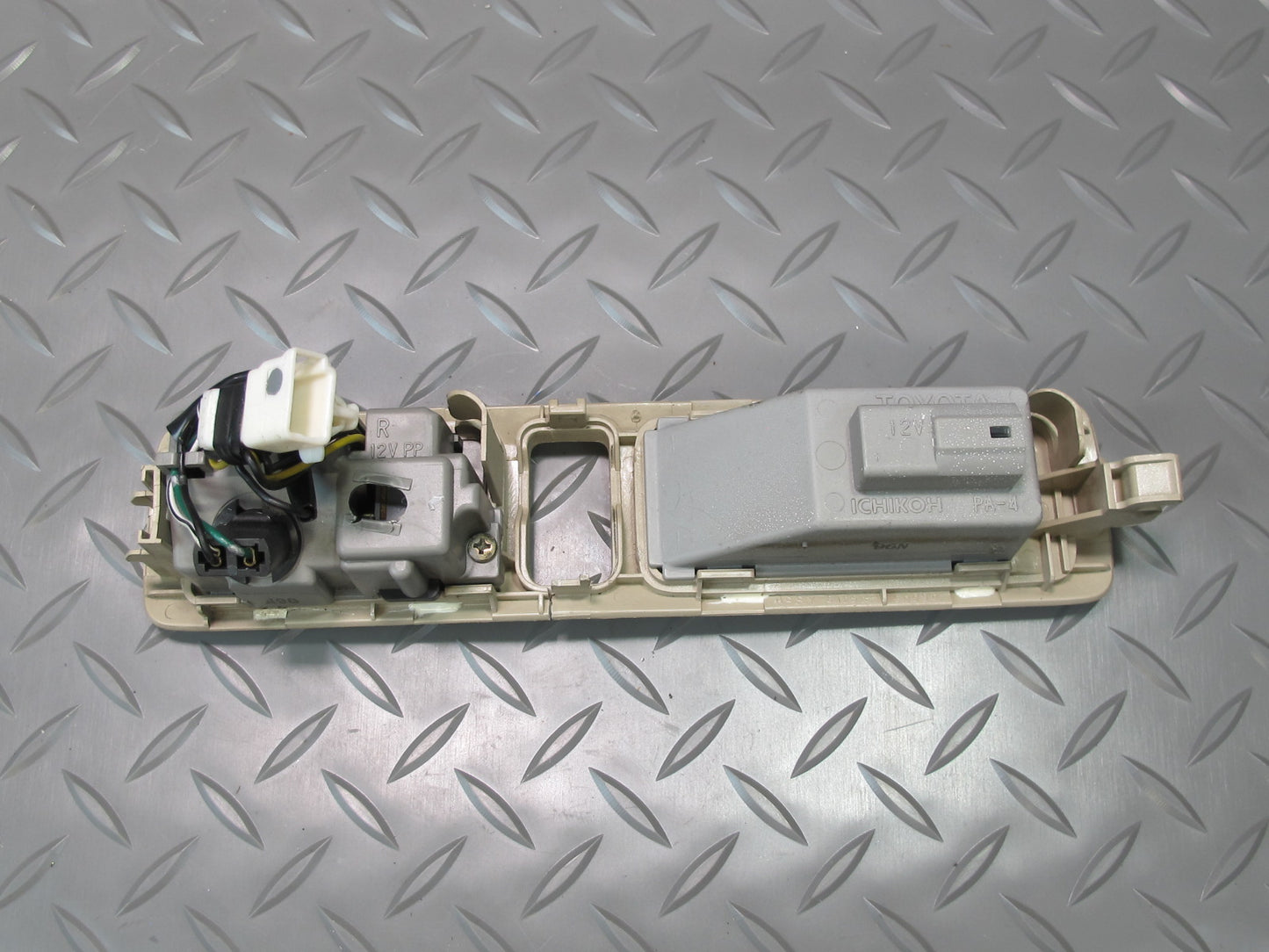 98-00 UCF20L LS400 Set of 5 Front & Rear Overhead Dome Light Lamp Ivory OEM