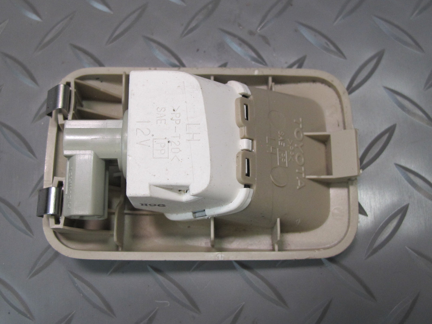 98-00 UCF20L LS400 Set of 5 Front & Rear Overhead Dome Light Lamp Ivory OEM