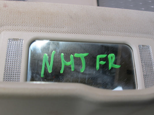 2008-2009 Hummer H2 Set of 2 Front Left & Right Sun Visor Beige