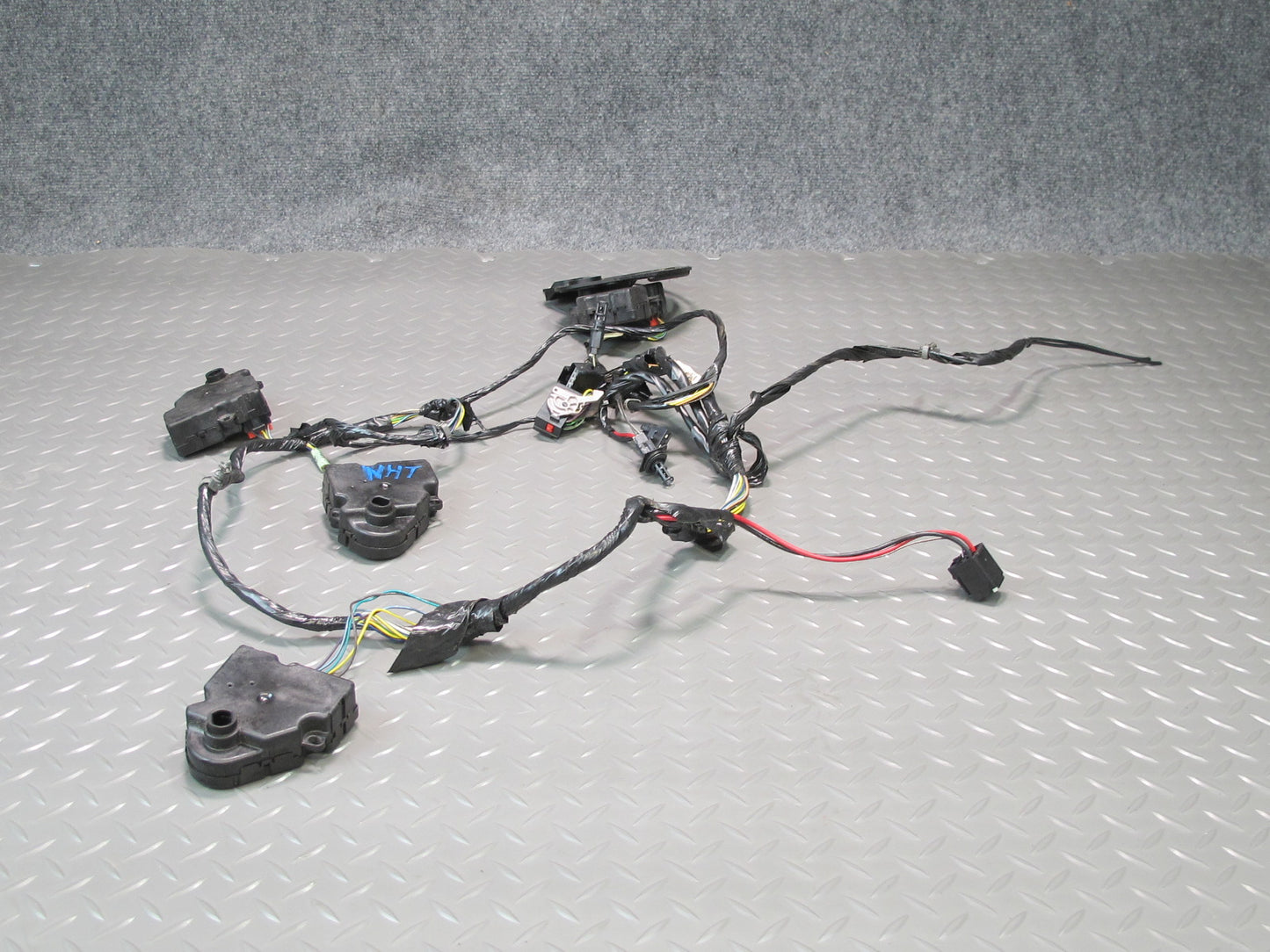 2008-2009 Hummer H2 Front A/C Heater Flap Door Actuator Motor Wiring Set