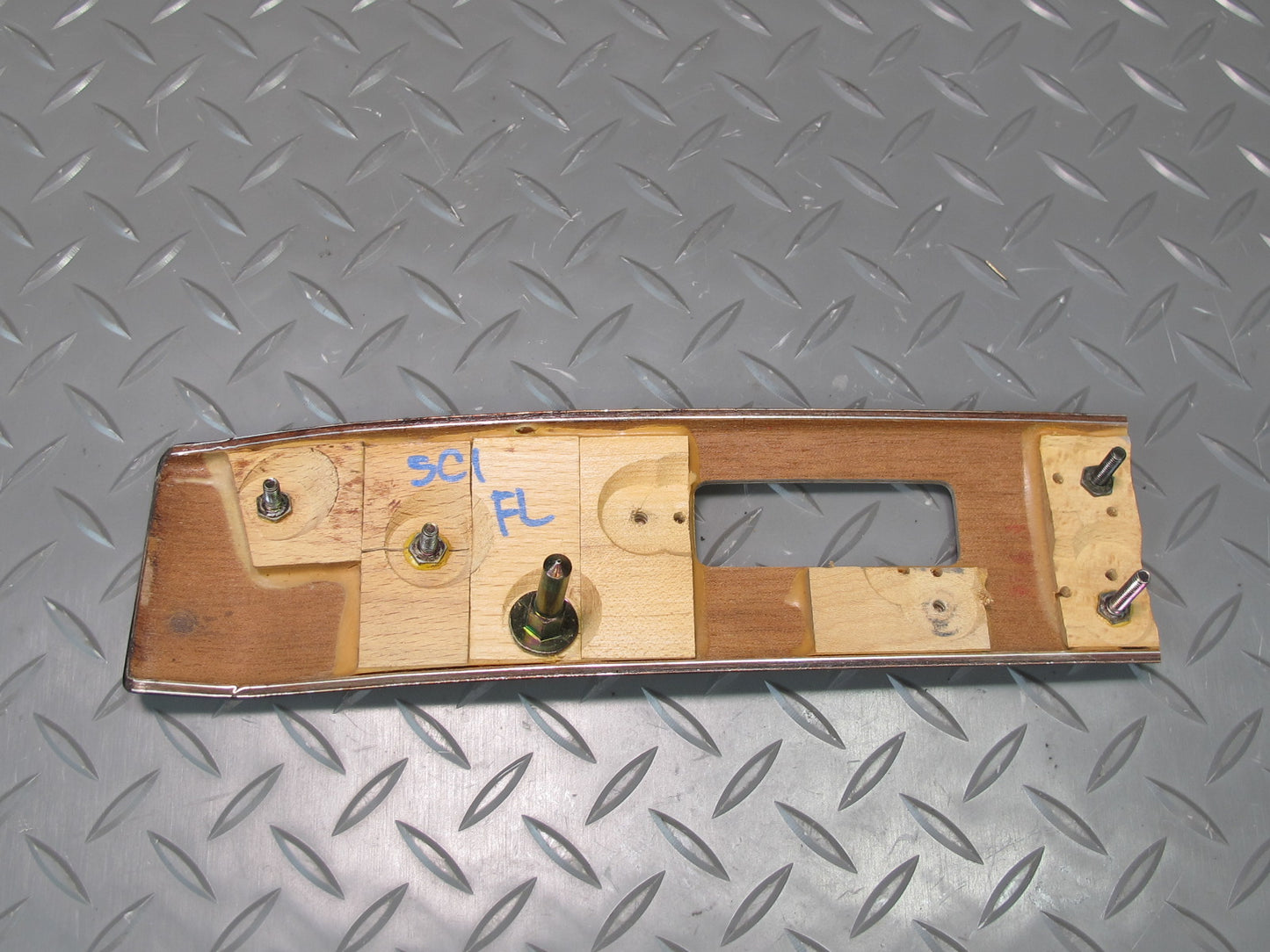 97-00 Lexus SC400 SC300 AT Set of 7 Dash Door Center Console Wood Trim Cover OEM