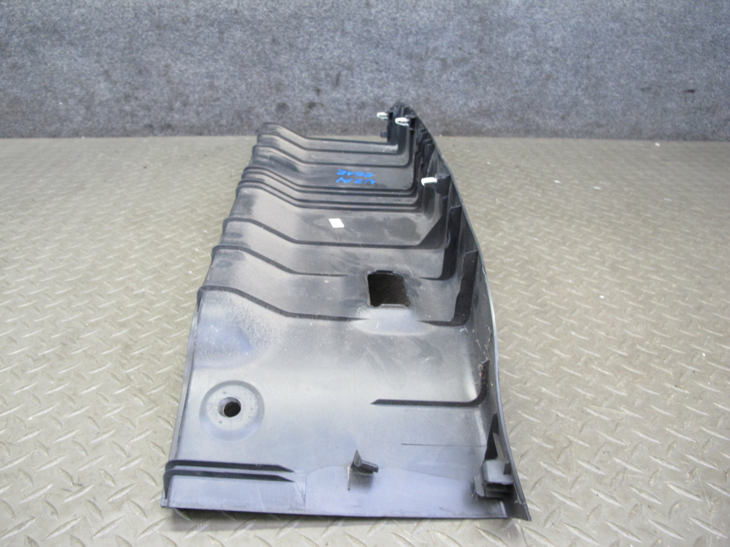 09-20 Nissan Z34 370Z Rear Trunk Scuff Sill Plate Trim Panel 84992-1EA0A OEM