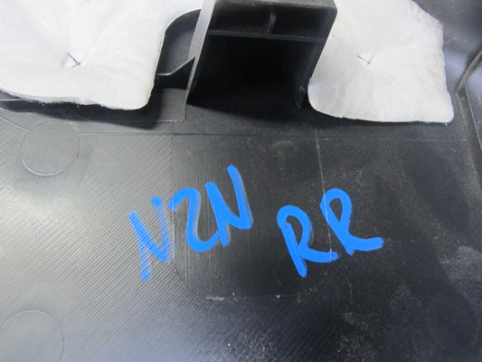 09-20 Nissan Z34 370Z Coupe Rear Right Interior Lower Quarter Trim Panel OEM