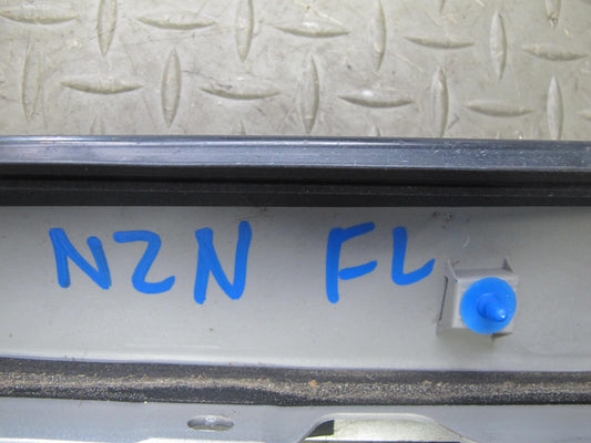 09-20 Nissan Z34 370Z Coupe Front Left A-pillar Molding Cover Panel Silver OEM