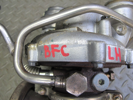 11-12 BMW F07 F10 F12 F13 4.4L 550i N63 Engine Left & Right Turbocharger Set OEM