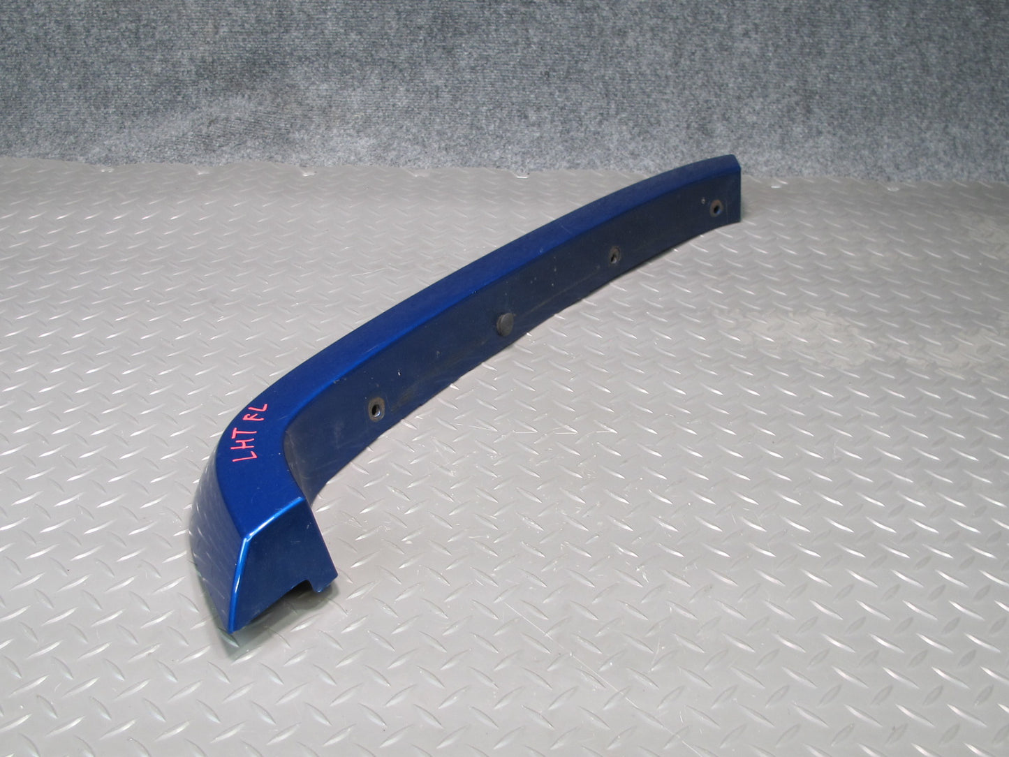 03-09 Hummer H2 Front Left Wheel Arch Fender Flare Trim Molding Pacific Blue