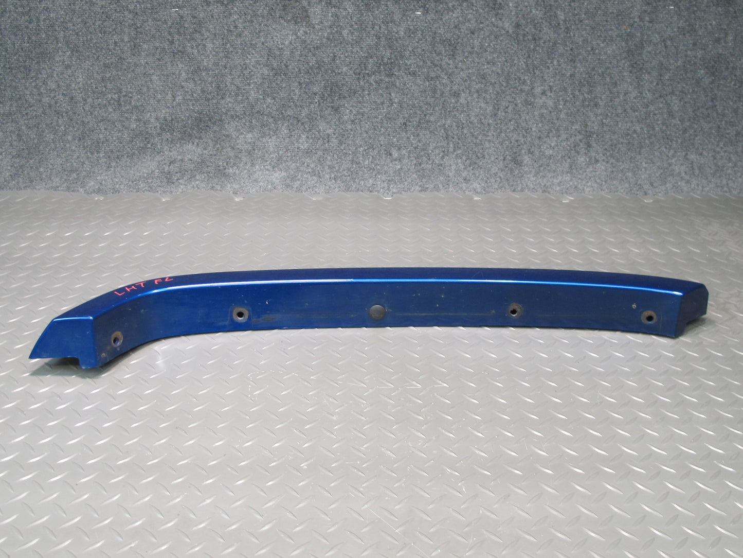 03-09 Hummer H2 Front Left Wheel Arch Fender Flare Trim Molding Pacific Blue