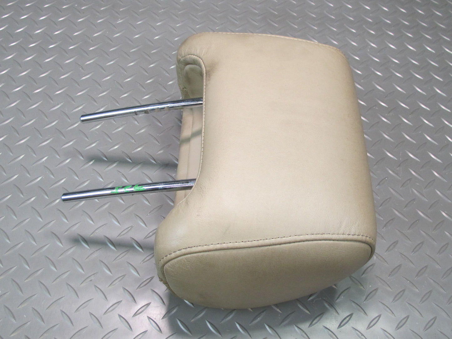 92-99 Lexus JZZ31L SC400 SC300 Set of 2 Front Seat Leather Headrest Ivory OEM