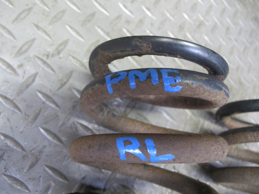 90-95 Mercedes W124 300D Rear Left & Right Suspension Coil Spring Set OEM