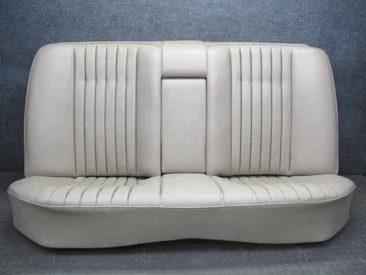 89-95 Mercedes W124 300D Sedan Rear Leather Seat Upper & Lower Cushion Beige OEM