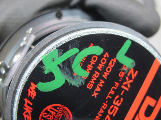 Set of 2 DS18 ZXI-354 3.5" Full Range Car Audio Speaker