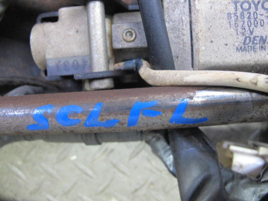 95-00 Lexus SC300 SC400 Front Left Seat Lower Frame Track Rail w Motors OEM