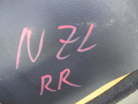 90-91 Nissan Z32 300ZX 2+0 Coupe Rear Right Luggage Trim Cover Black OEM