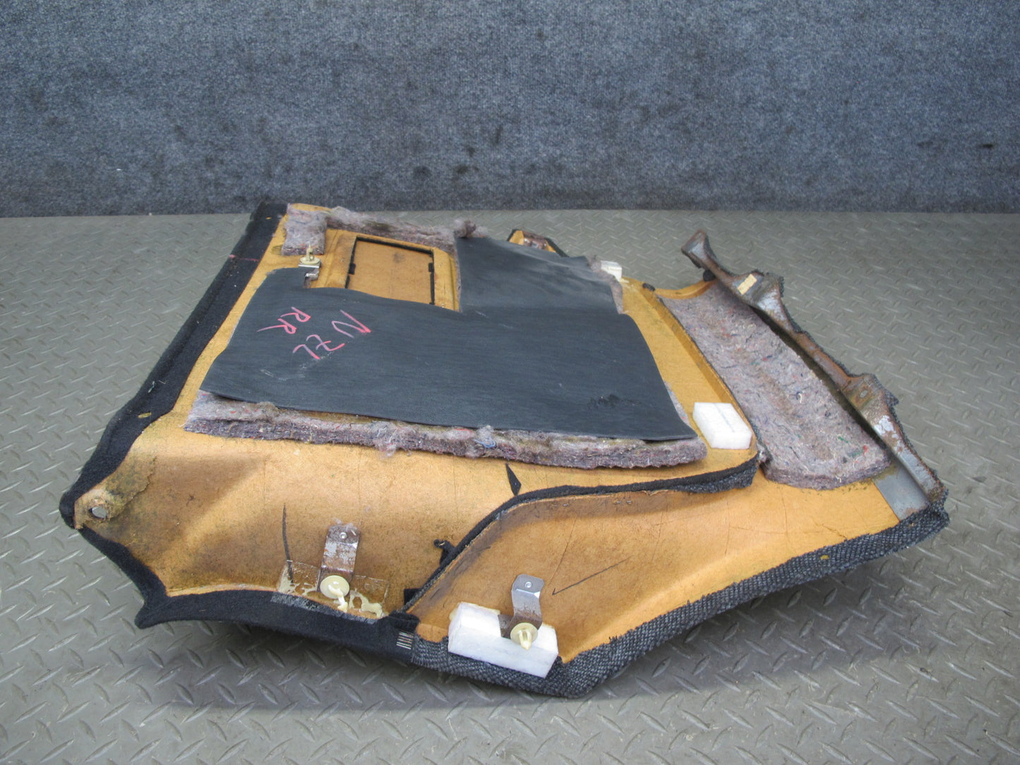 90-91 Nissan Z32 300ZX 2+0 Coupe Rear Right Luggage Trim Cover Black OEM