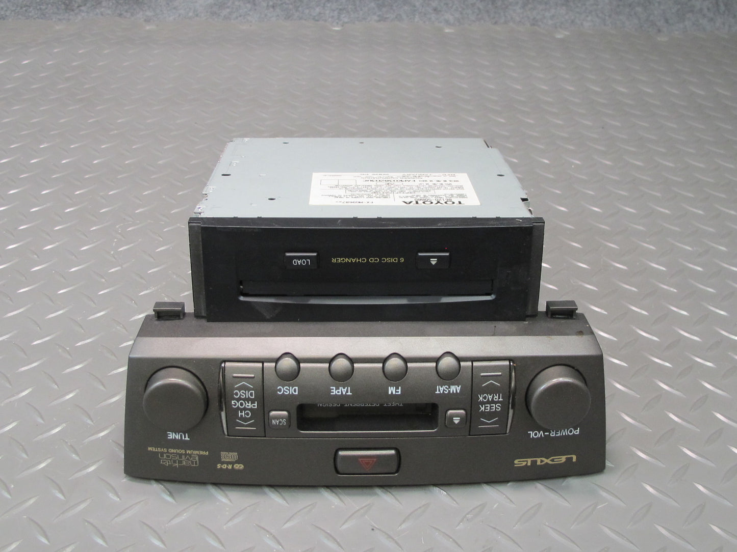 04-06 Lexus LS430 Mark Levinson Radio Cassette CD Player Receiver Head Unit OEM