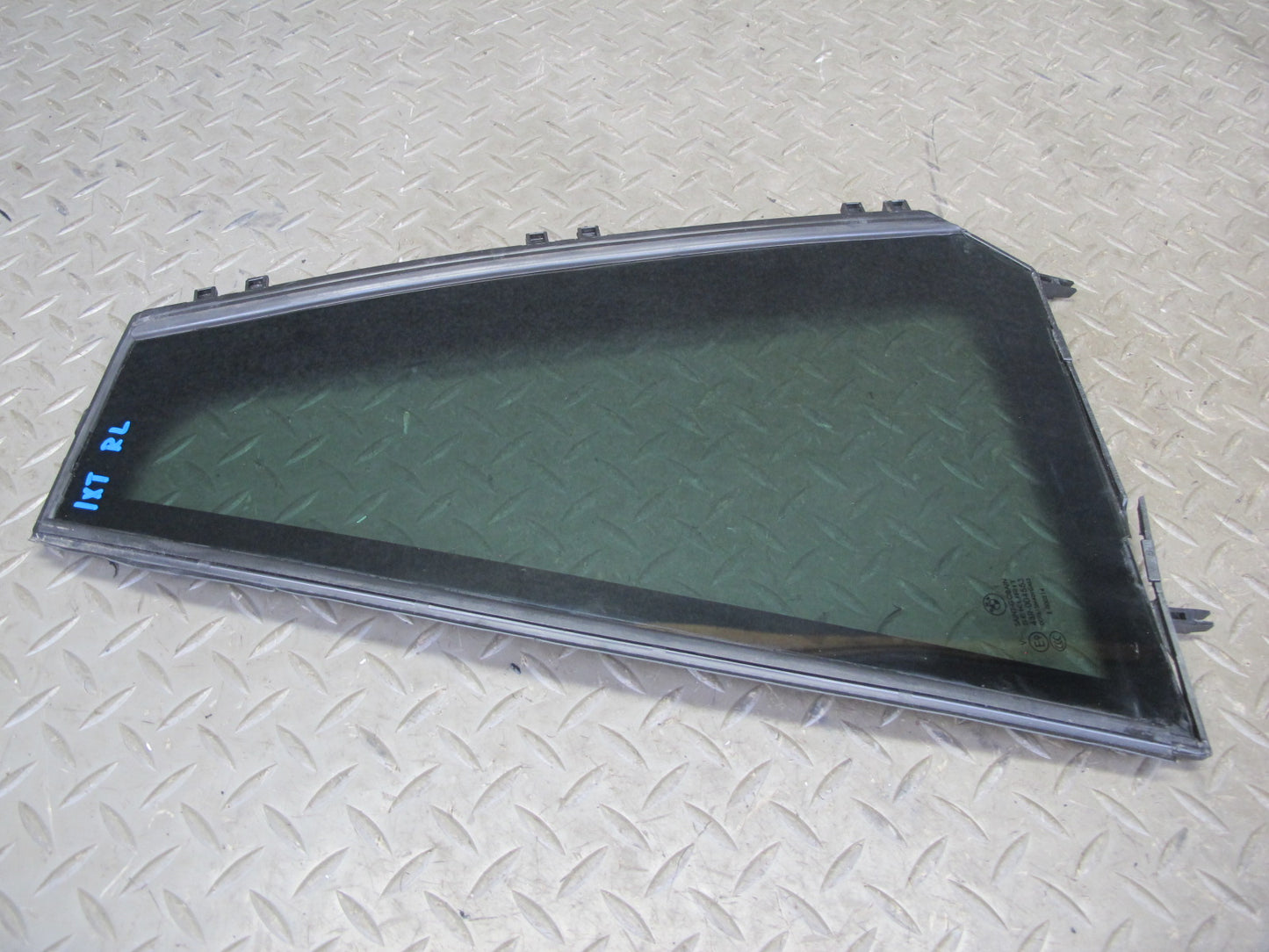 11-17 BMW F25 X3 Rear Left Door Fixed Glass Window OEM