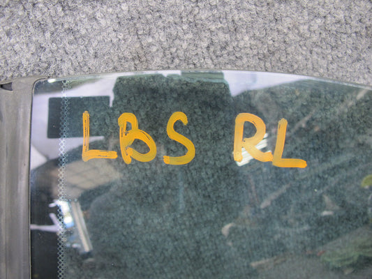 2012-2018 BMW F12 M6 Convertible Rear Left Driver Side Quarter Glass Window