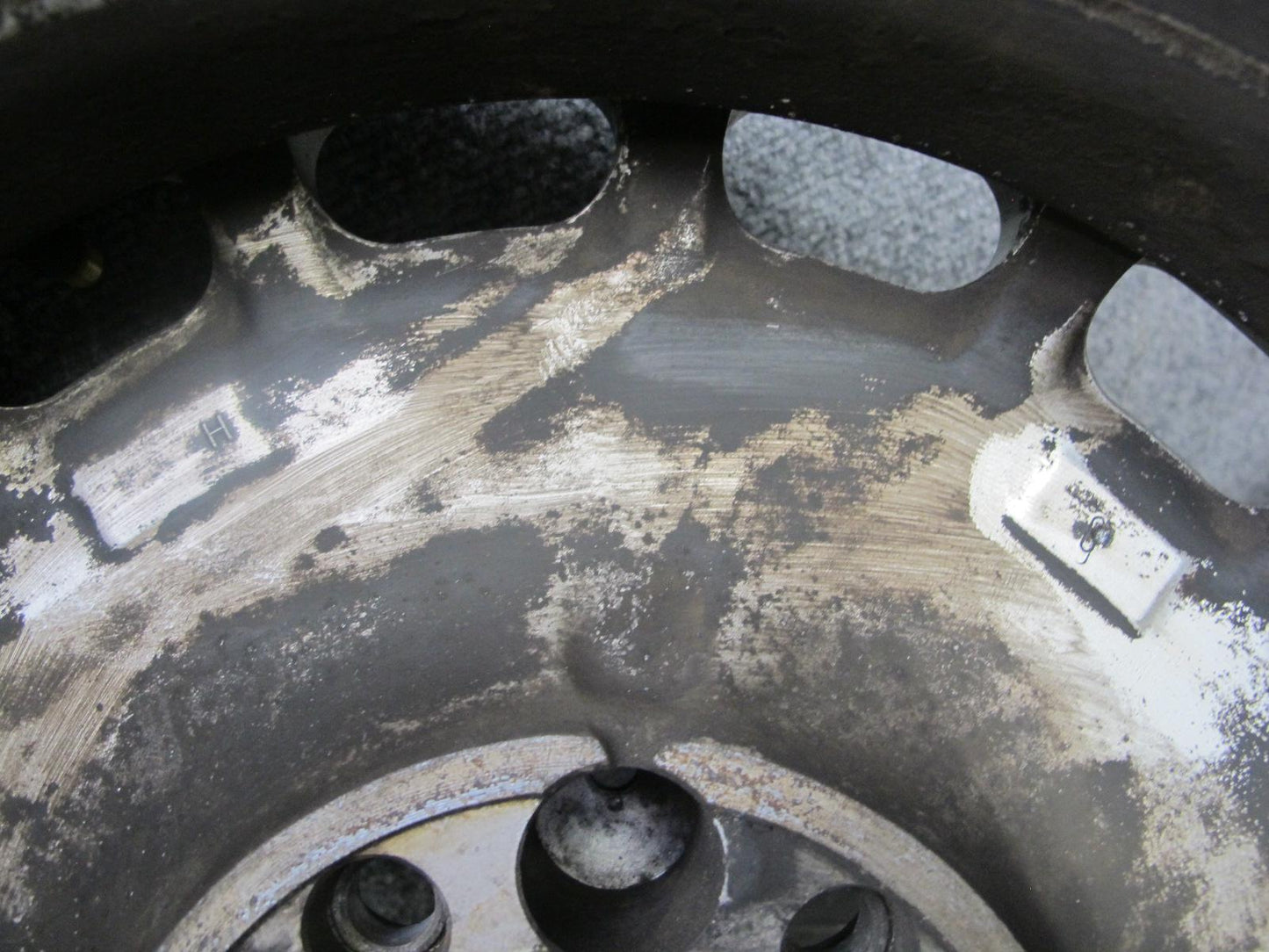 86-89 Mercedes W124 300D Factory R15 15" Wheel Rim 15x6.5J ET49 1244001802 OEM