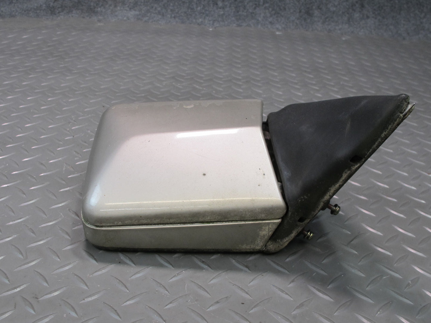 90-95 Mercedes W124 300D Front Right Door Side View Exterior Mirror Silver OEM