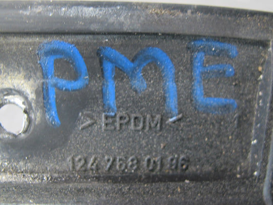 94-95 Mercedes W124 300D Sedan Rear Trunk Lid License Plate Trim Molding OEM