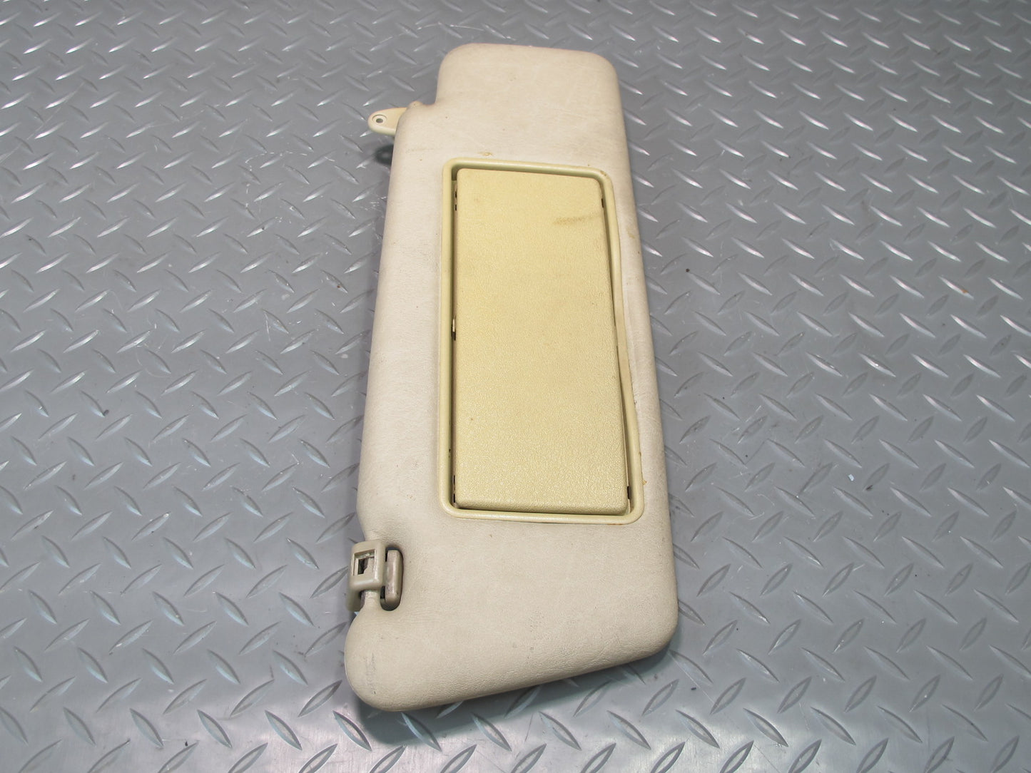 90-95 Mercedes W124 300D Front Right & Left Sun Visor Beige Set OEM