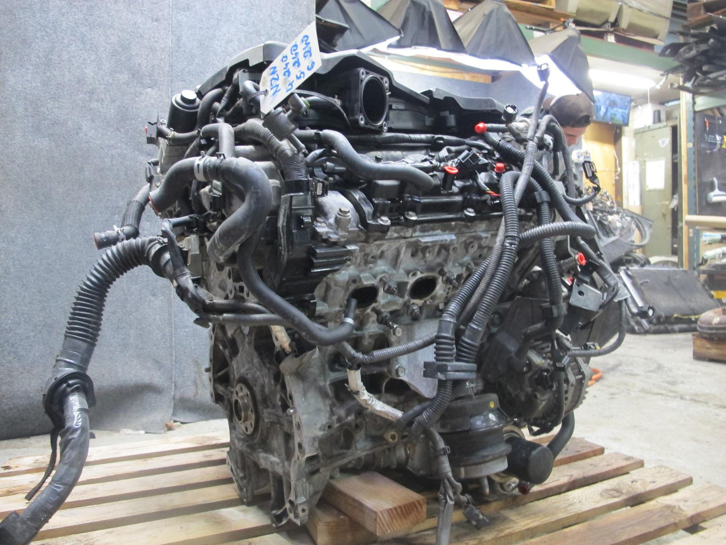 12-20 Nissan Z34 370Z VQ37VHR 3.7L VIN A 4TH Digit M/T Complete Engine Motor 98K